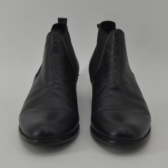 Munro Shari Chelsea Black Ankle Booties Minimalist Size 9 N - Picture 10 of 13